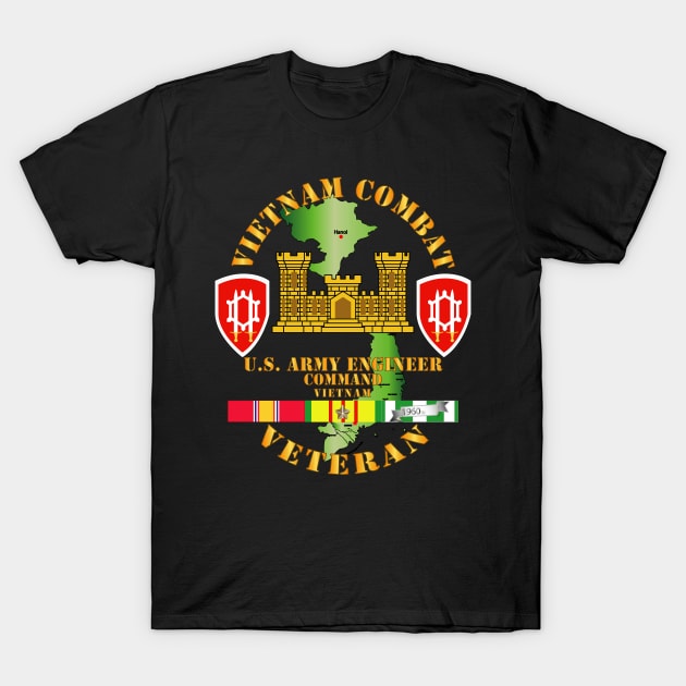 Vietnam Combat Engineer - Engineer Command Vietnam w SVC T-Shirt by twix123844